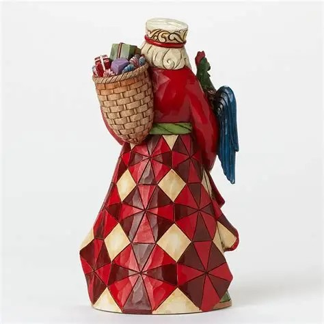 JIM SHORE HEARTWOOD CREEK BRAZILIAN SANTA FIGURE