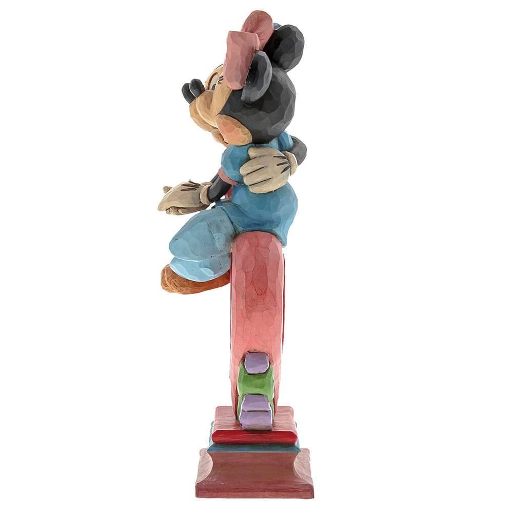 JIM SHORE DISNEY TRADITIONS HEART TO HEART MICKEY AND MINNIE FIGURE