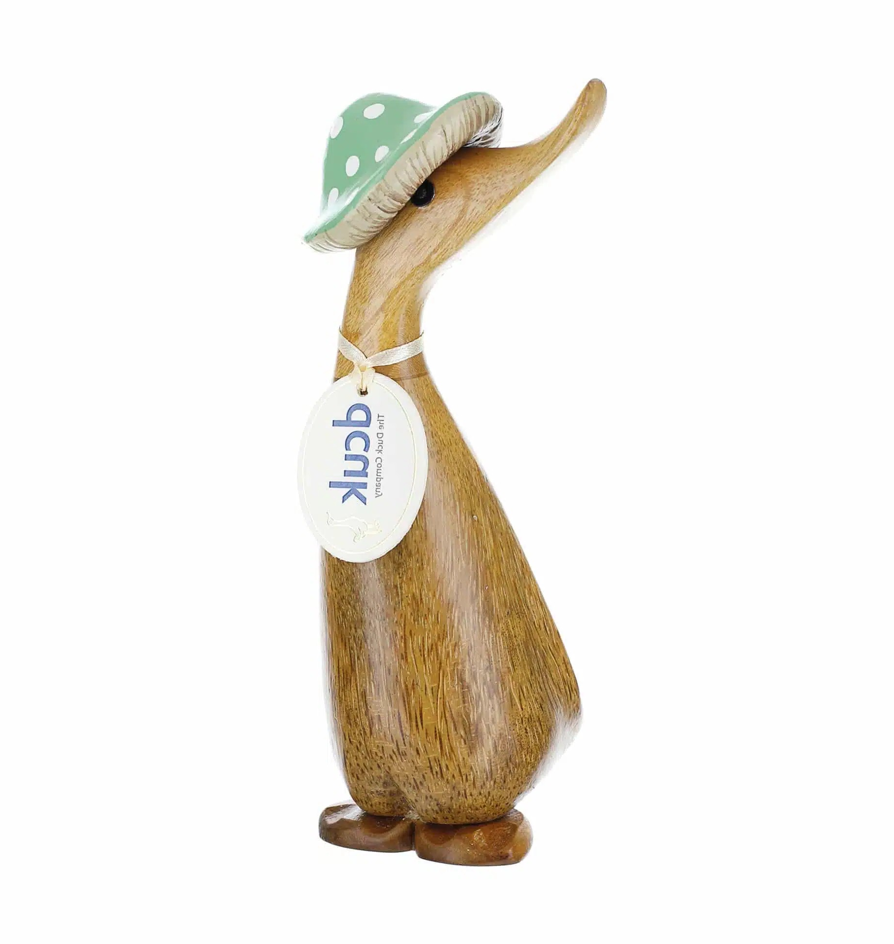 DCUK TEAL MUSHROOM RUNNER DUCK RIGHT FACING FIGURE