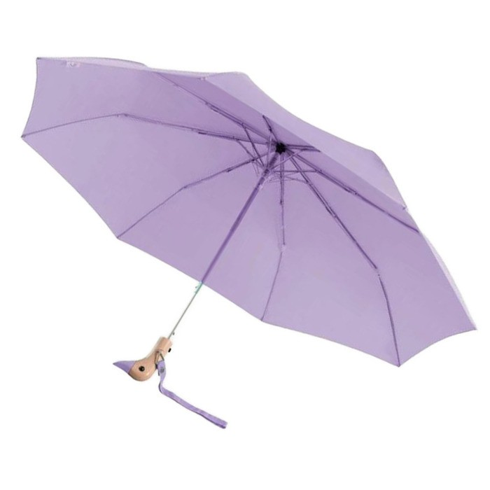 DCUK LILAC DUCK HANDLE UMBRELLA
