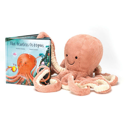 JELLYCAT BOOK THE FEARLESS OCTOPUS