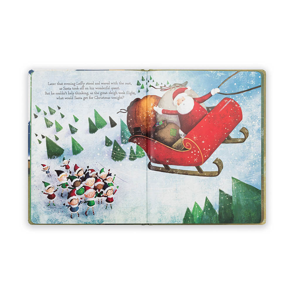 JELLYCAT BOOK LEFFY'S CHRISTMAS GIFT