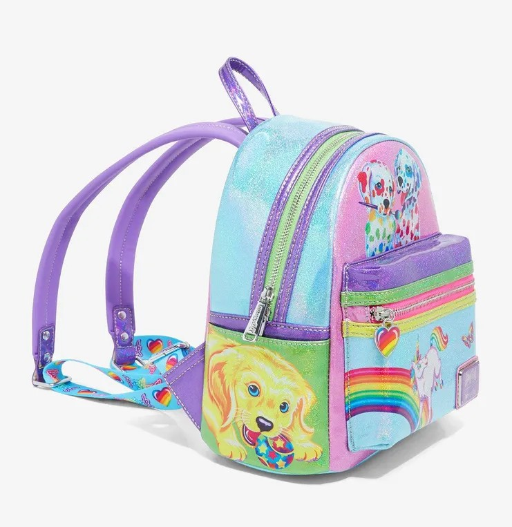 LOUNGEFLY LISA FRANK MINI BACKPACK