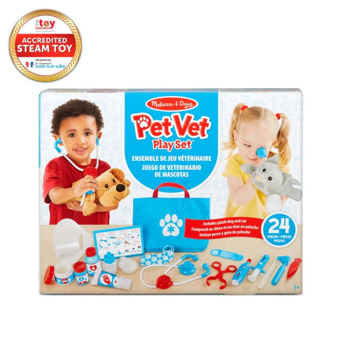 MELISSA AND DOUG PET VET PLAY SET