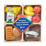 MELISSA AND DOUG DAIRY WOODEN FOOD SET