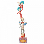 JIM SHORE DR. SEUSS CAT IN THE HAT STACKED FIGURE
