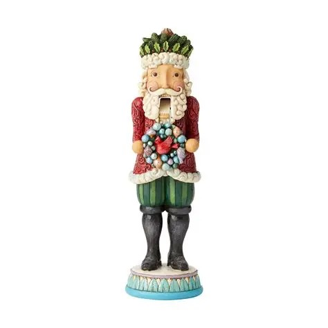 JIM SHORE HEARTWOOD CREEK WINTER'S WARM WONDERS NUTCRACKER 