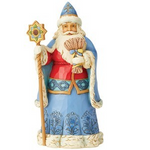 JIM SHORE HEARTWOOD CREEK UKRAINE SANTA FIGURE