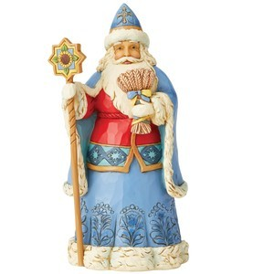 JIM SHORE HEARTWOOD CREEK UKRAINE SANTA FIGURE