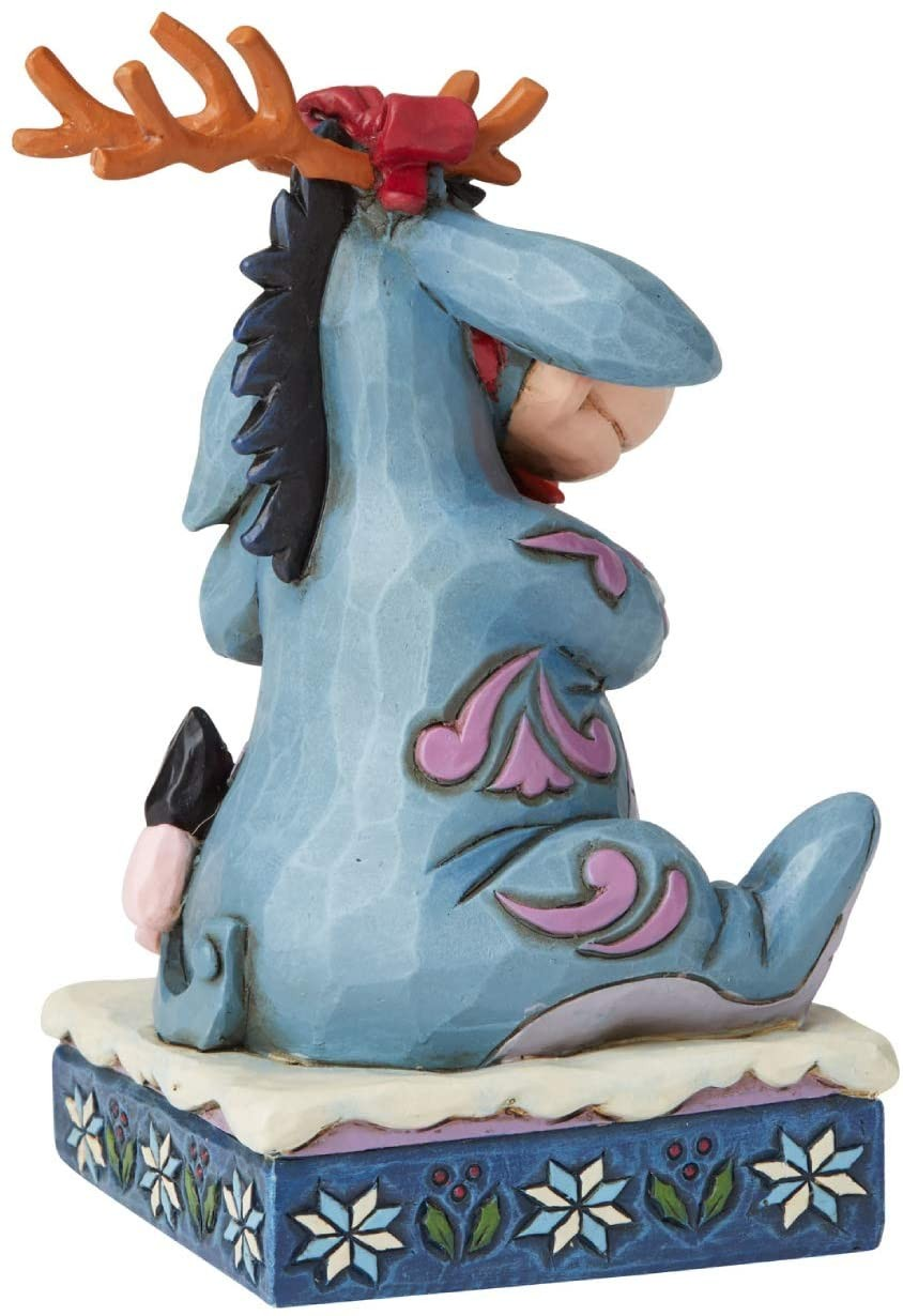 JIM SHORE DISNEY TRADITIONS WINTER WONDERS EEYORE SMALL FIGURE