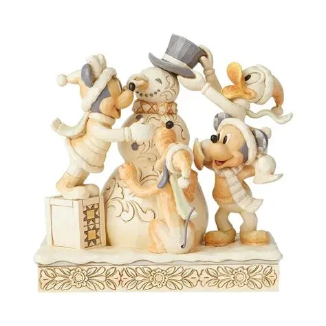 JIM SHORE DISNEY TRADITIONS FROSTY FRIENDSHIP FIGURE