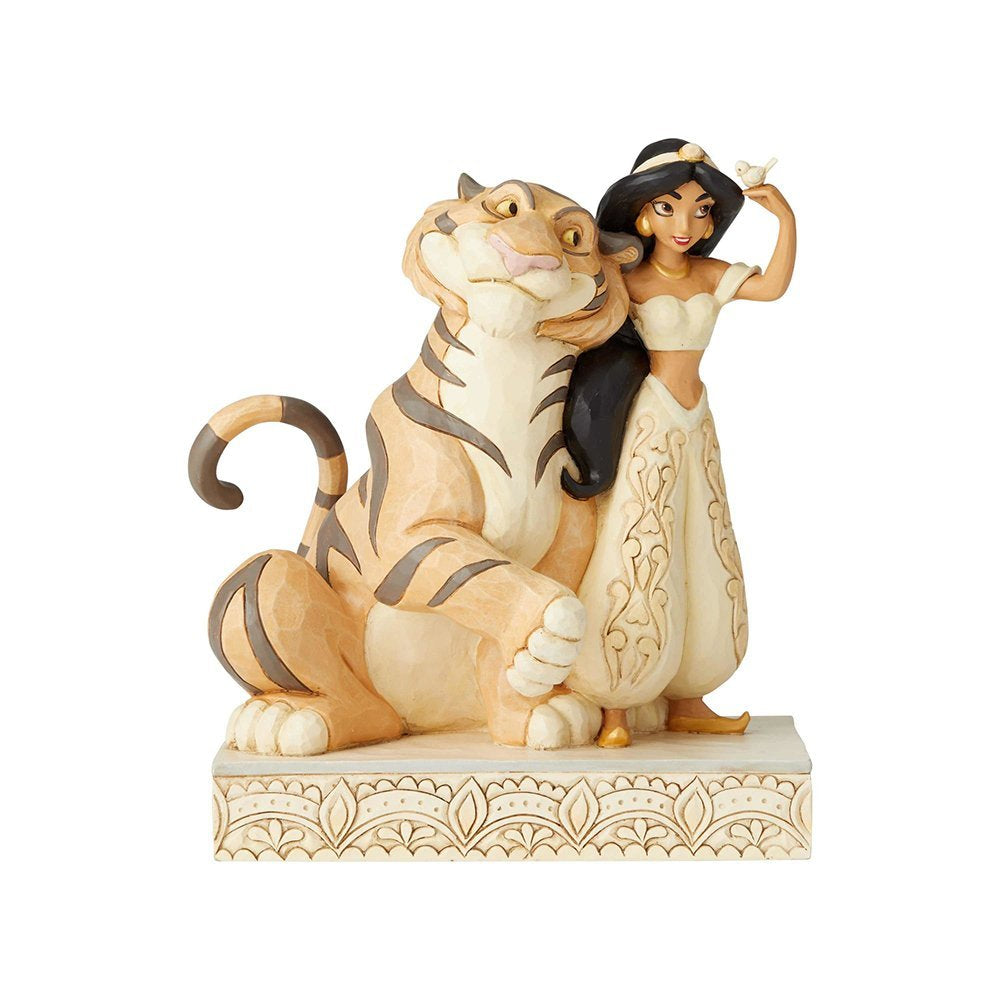 JIM SHORE DISNEY TRADITIONS JASMINE AND RAJAH WONDROUS WISHES