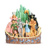 JIM SHORE ADVENTURE TO THE EMERALD CITY CARVED BY HEART WIZARD OF OZ FIGURE
