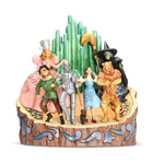 JIM SHORE ADVENTURE TO THE EMERALD CITY CARVED BY HEART WIZARD OF OZ FIGURE