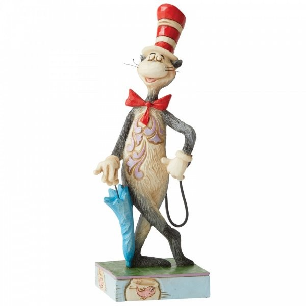 JS DR SEUSS CAT IN THE HAT WITH UMBRELLA