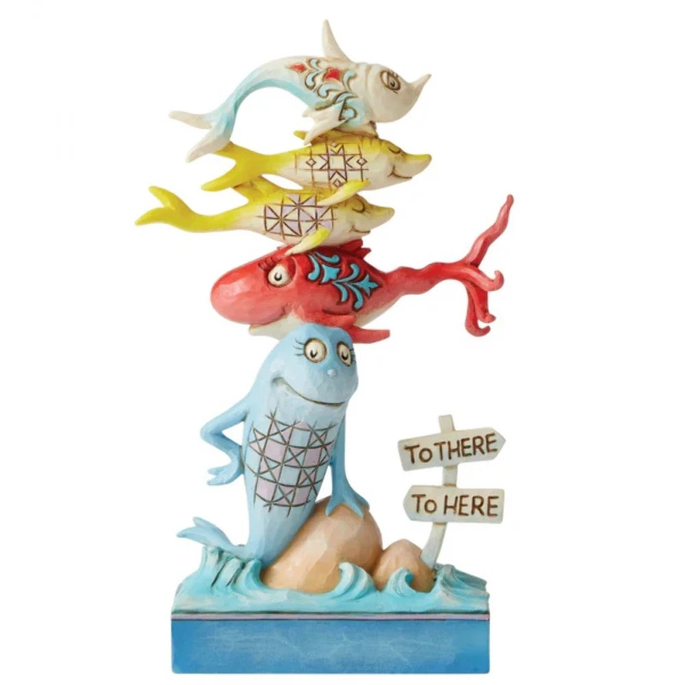 JIM SHORE DR. SEUSS GREEN EGGS AND HAM FIGURE