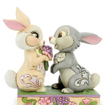JIM SHORE DISNEY TRADITONS BUNNY BOUQUET SMALL FIGURE
