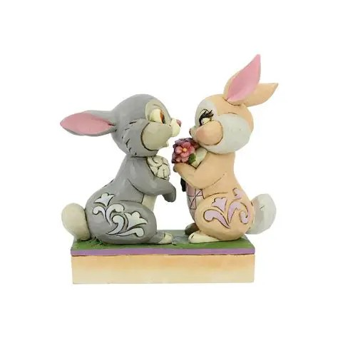 JIM SHORE DISNEY TRADITONS BUNNY BOUQUET SMALL FIGURE