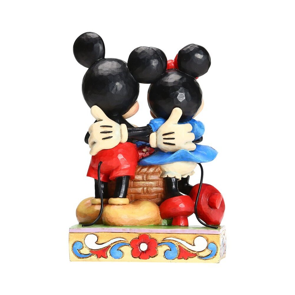 JIM SHORE DISNEY TRADITIONS LOVE IN BLOOM MICKEY AND MINNIE FIGURE 