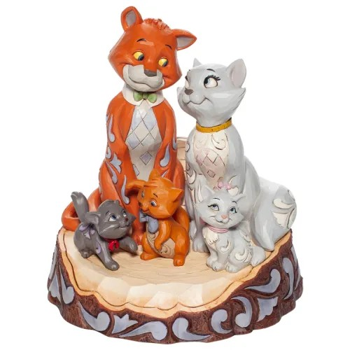 JIM SHORE DISNEY TRADITIONS PRIDE AND JOY CARVED FIGURE