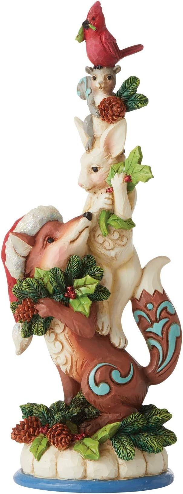 JIM SHORE HEARTWOOD CREEK CHRISTMAS CREATURES, GREAT AND SMALL FIGURE
