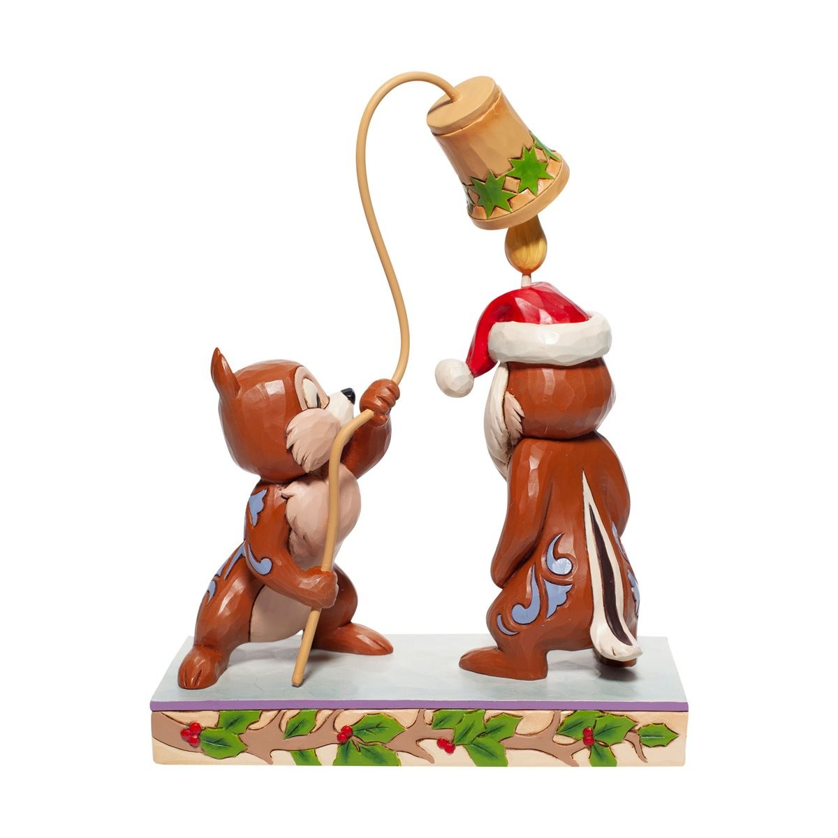 JIM SHORE DISNEY TRADITIONS CHIP 'N DALE 'SNUFF SAID FIGURE