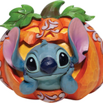 JIM SHORE DISNEY TRADITIONS STITCH O'LANTERN FIGURE 