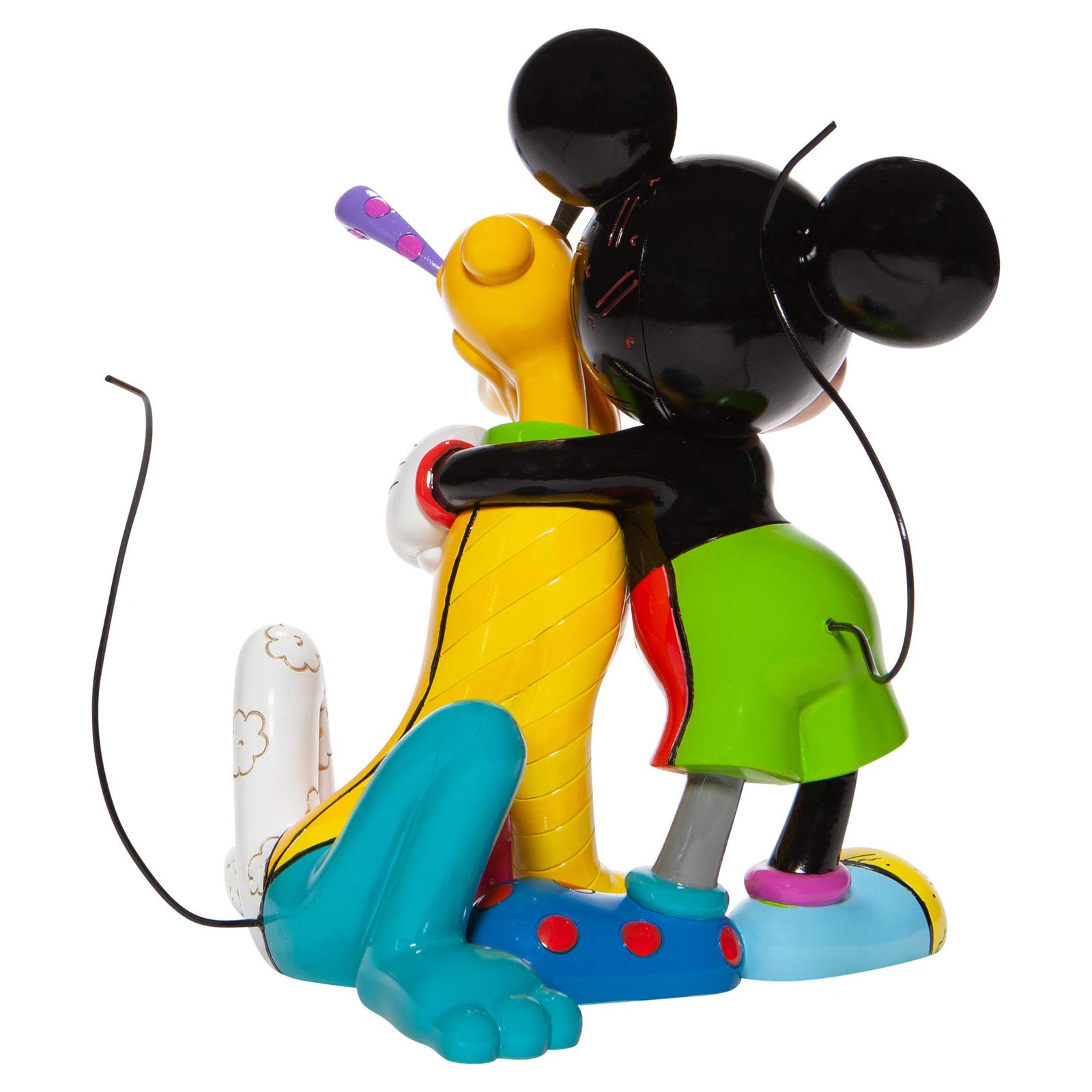 DISNEY BRITTO MICKEY MOUSE WITH PLUTO FIGURE