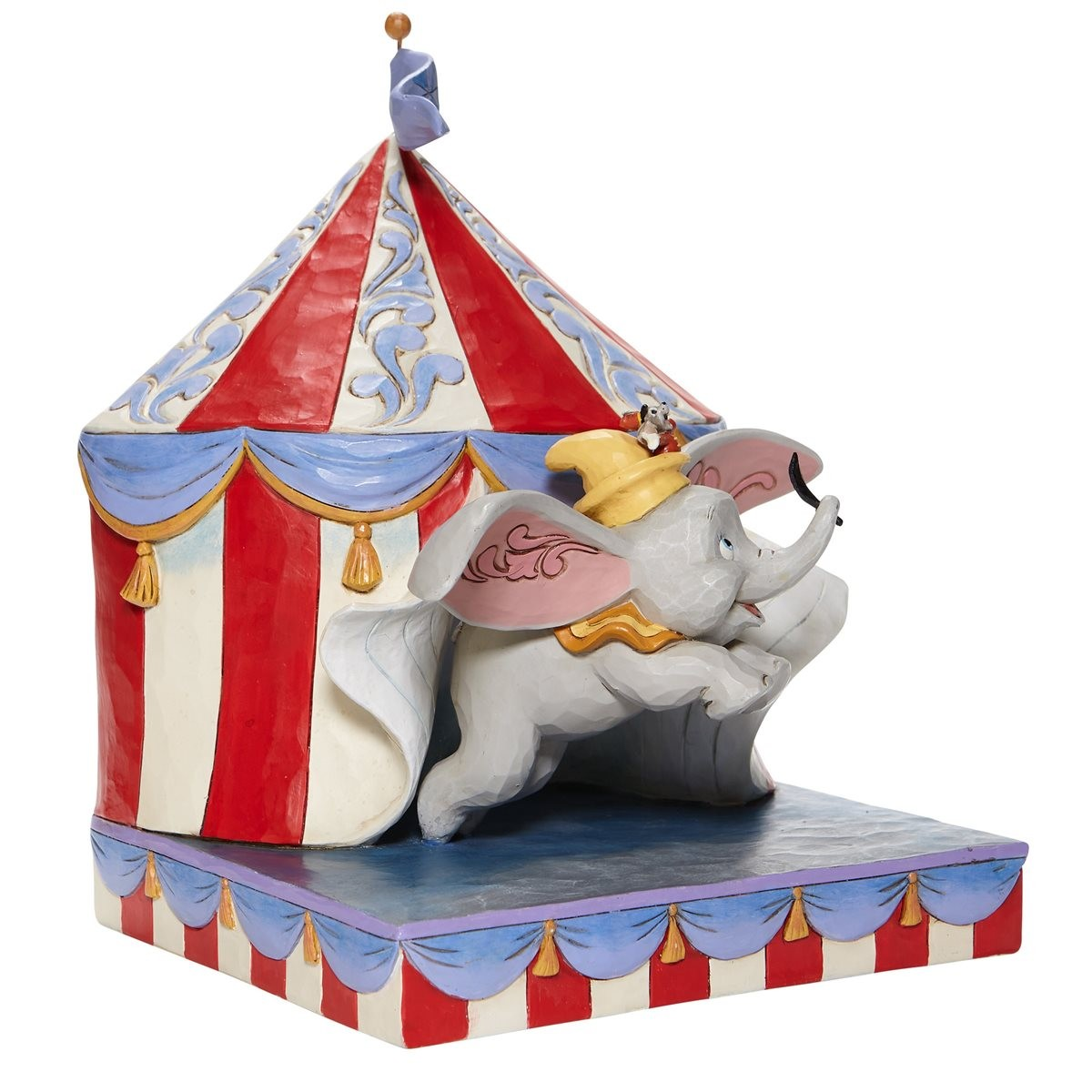 JIM SHORE DISNEY TRADITIONS OVER THE BIG TOP DUMBO SCENE FIGURE
