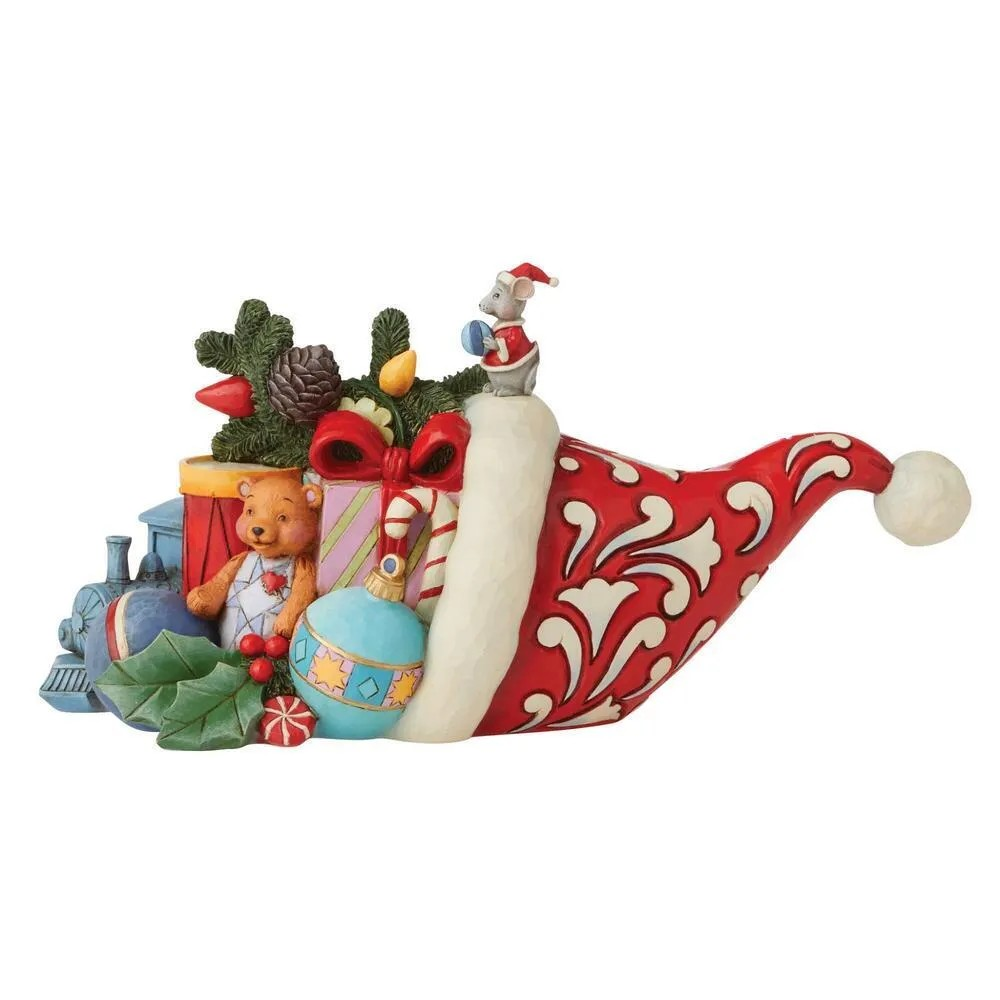 JIM SHORE HEARTWOOD CREEK CHRISTMAS BLESSINGS OVERFLOW FIGURE