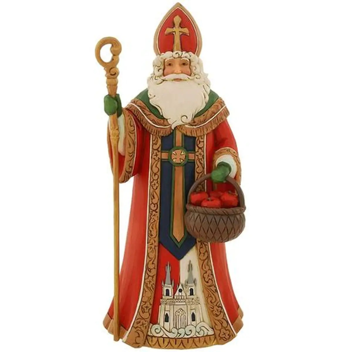 JIM SHORE HEARTWOOD CREEK CZECH SANTA FIGURE