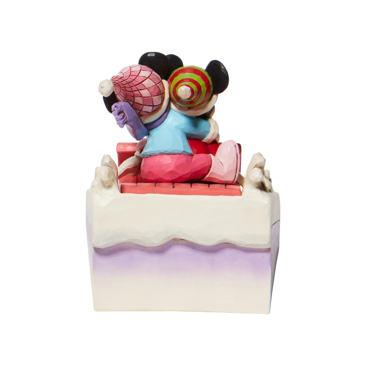JIM SHORE DISNEY TRADITIONS SLEDDING SWEETHEARTS FIGURE