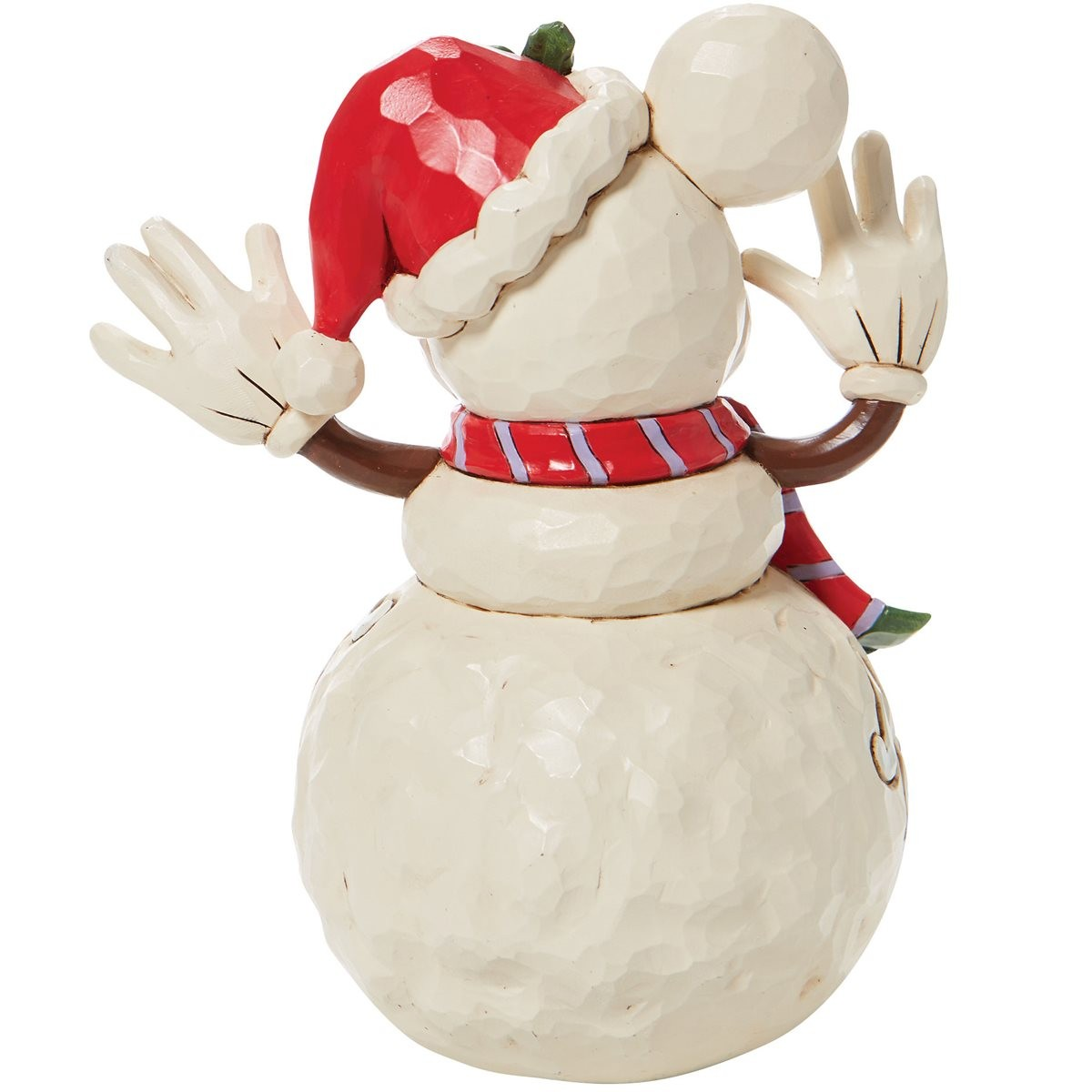 JIM SHORE DISNEY TRADITIONS SNOWY SMILES MICKEY SNOWMAN FIGURE