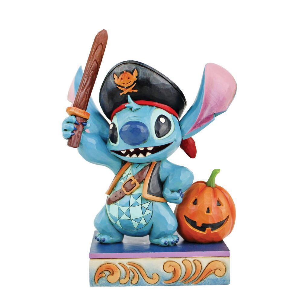 JIM SHORE DISNEY TRADITIONS LOVABLE BUCCANEER STITCH FIGURE