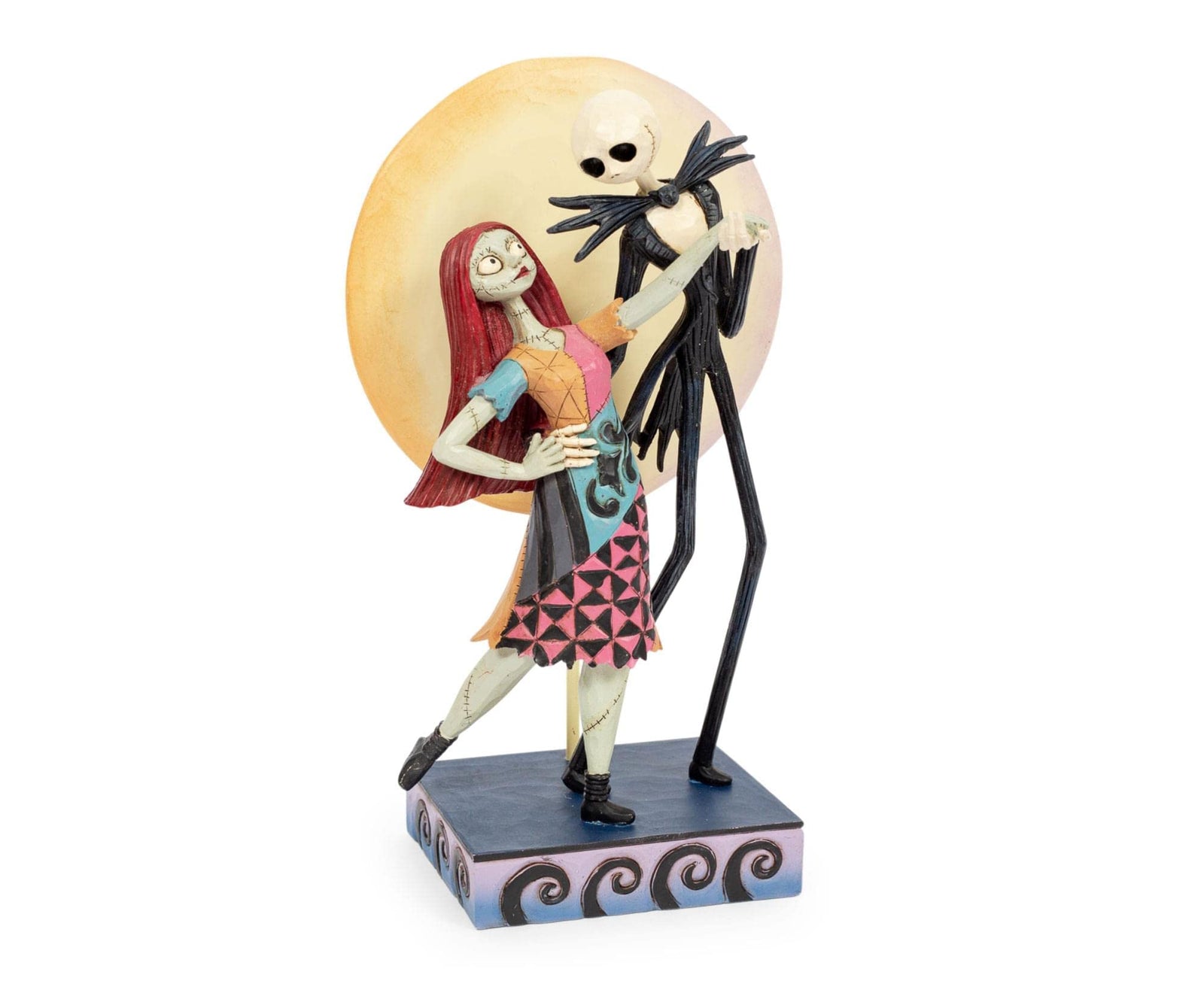JIM SHORE DISNEY TRADITIONS A MOONLIT DANCE JACK AND SALLY FIGURE
