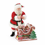 POSSIBLE DREAMS GINGERBREAD SLEIGH SANTA