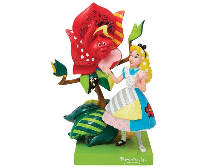 DISNEY BRITTO ALICE IN WONDERLAND FIGURE
