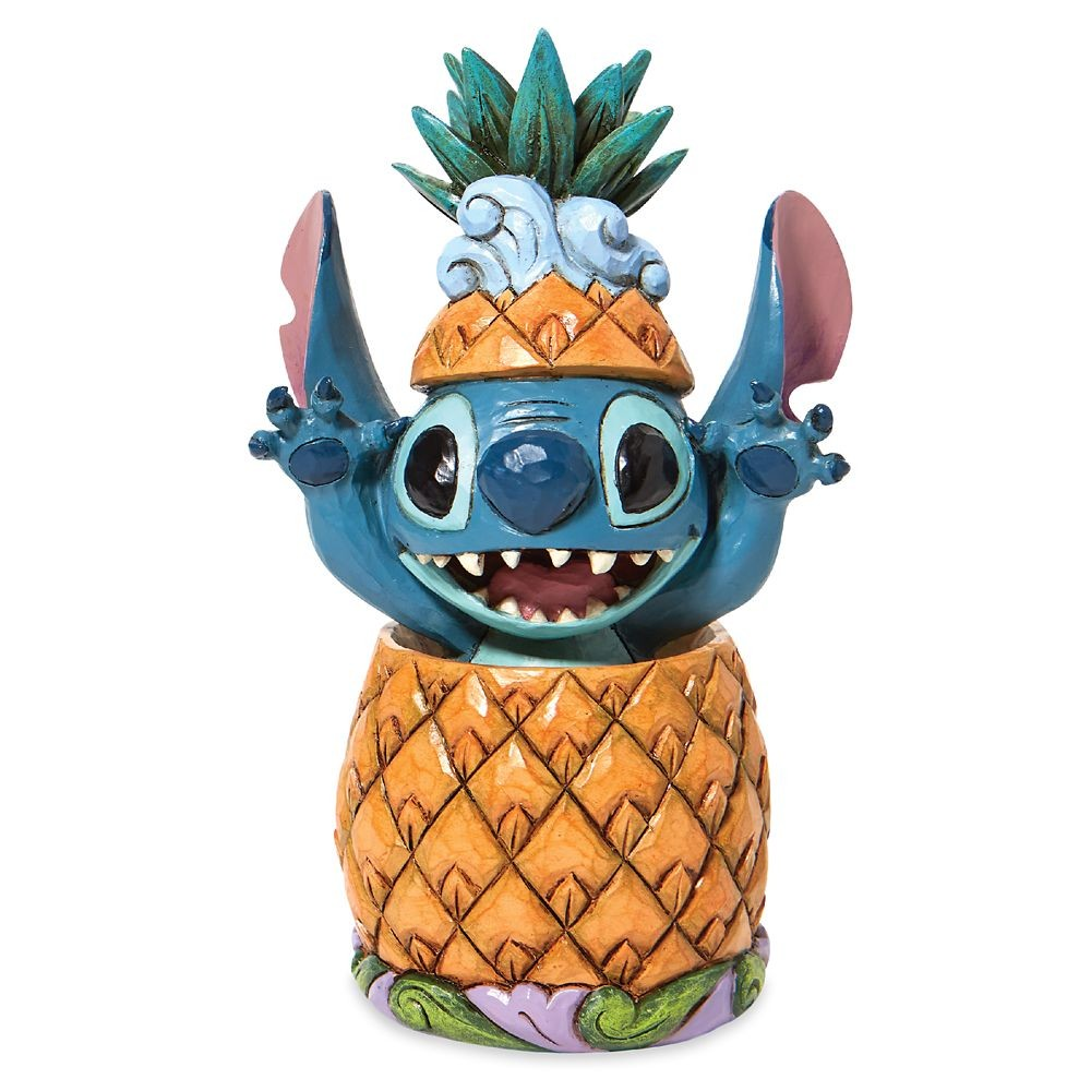 JIM SHORE DISNEY TRADITIONS PINAPPLE PAL STITCH FIGURE