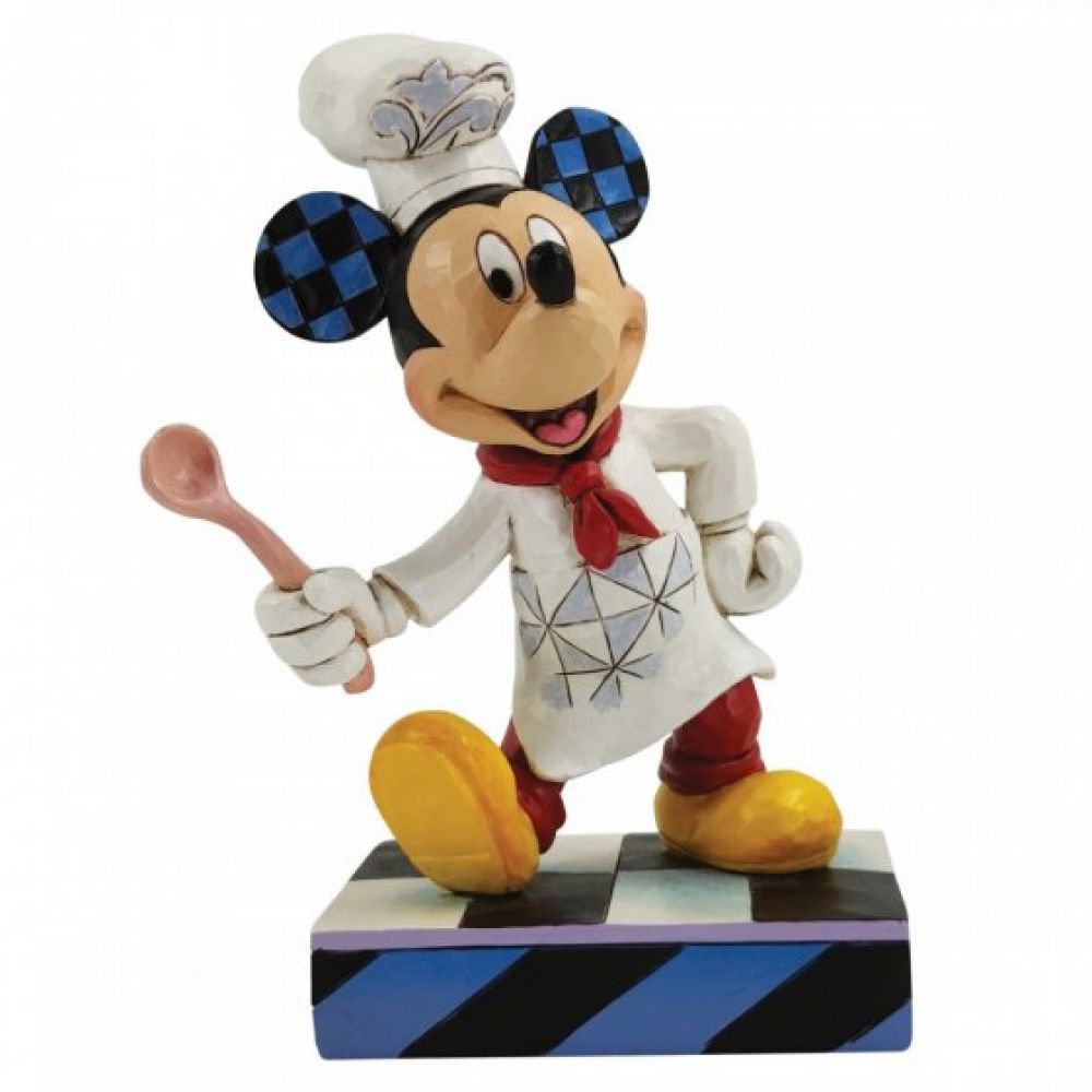 JIM SHORE DISNEY TRADITIONS CHEF MICKEY MOUSE
