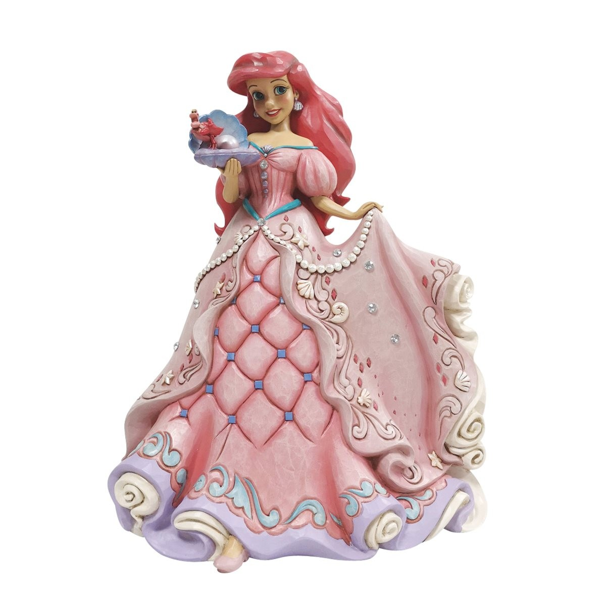 JIM SHORE DISNEY TRADITIONS A PRECIOUS PEARL LARGE ARIEL FIGURE