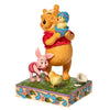 JIM SHORE DISNEY TRADITIONS POOH AND PIGLET WITH CHICK FIGURE