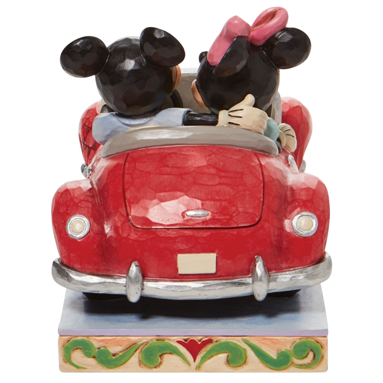 JIM SHORE DISNEY TRADITIONS A LOVELY DRIVE MICKEY AND MNNIE CAR FIGURE