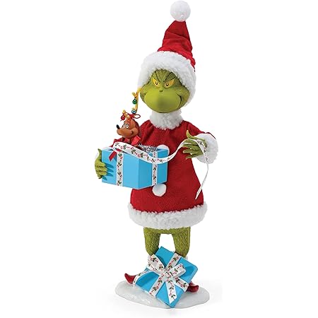 DEPARTMENT 56 THE GRINCH AND MAX FIGURE