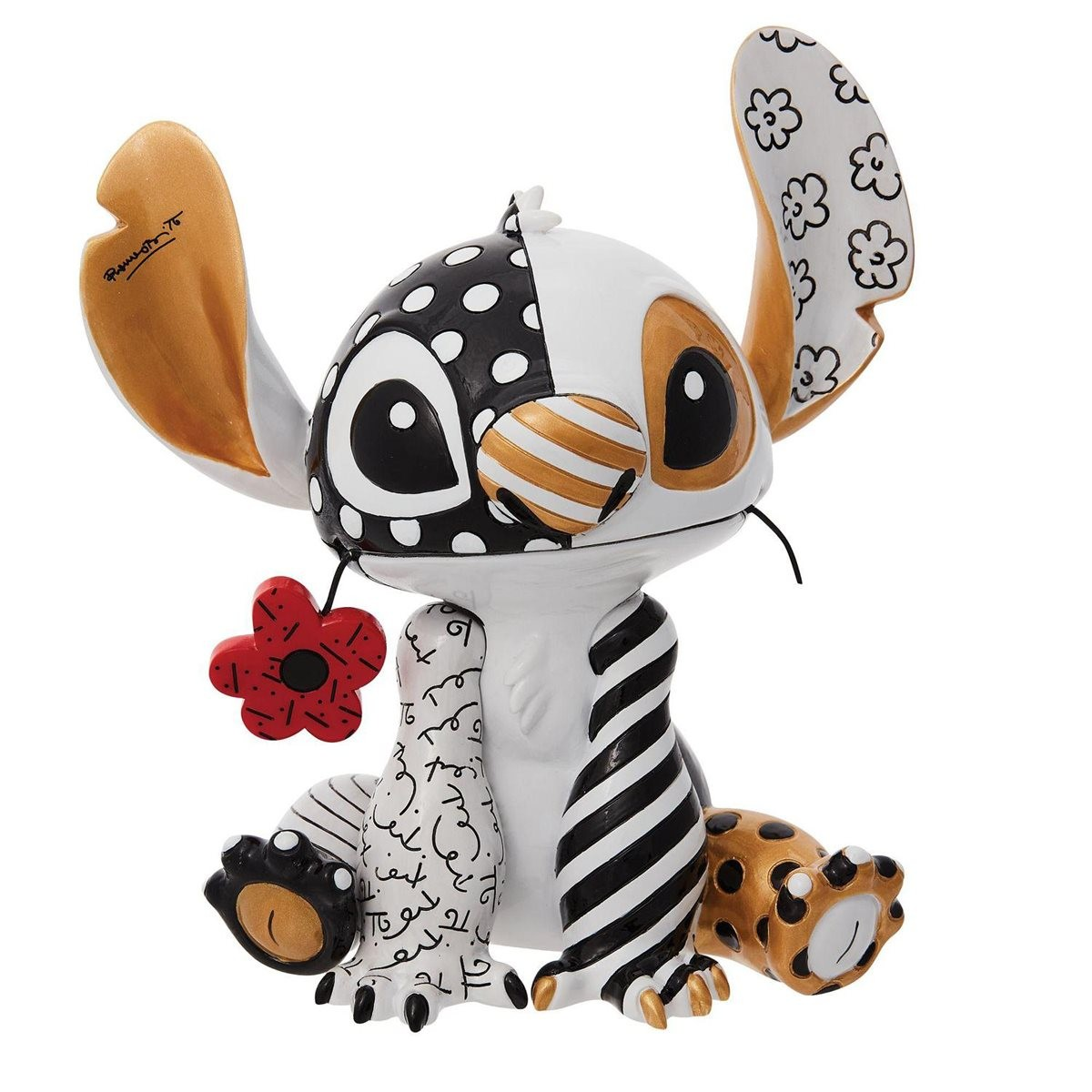 DISNEY BRITTO MIDAS STITCH FIGURE