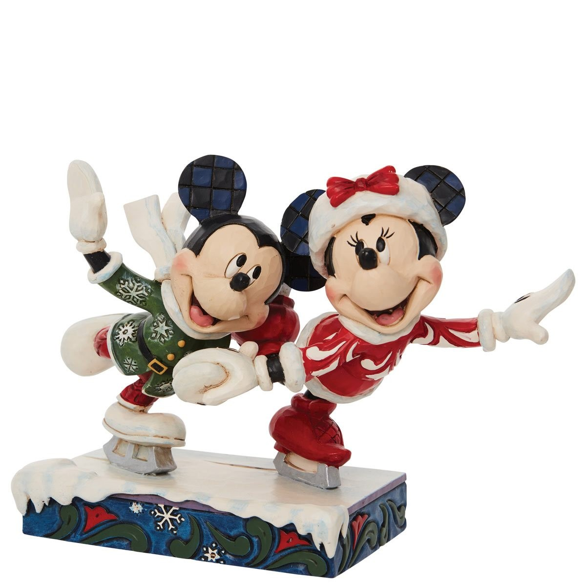 JIM SHORE DISNEY TRADITIONS SKATING SWEETHEARTS FIGURE