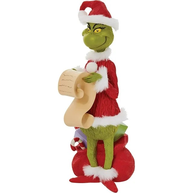 DEPARTMENT 56 THE GRINCH WITH LIST