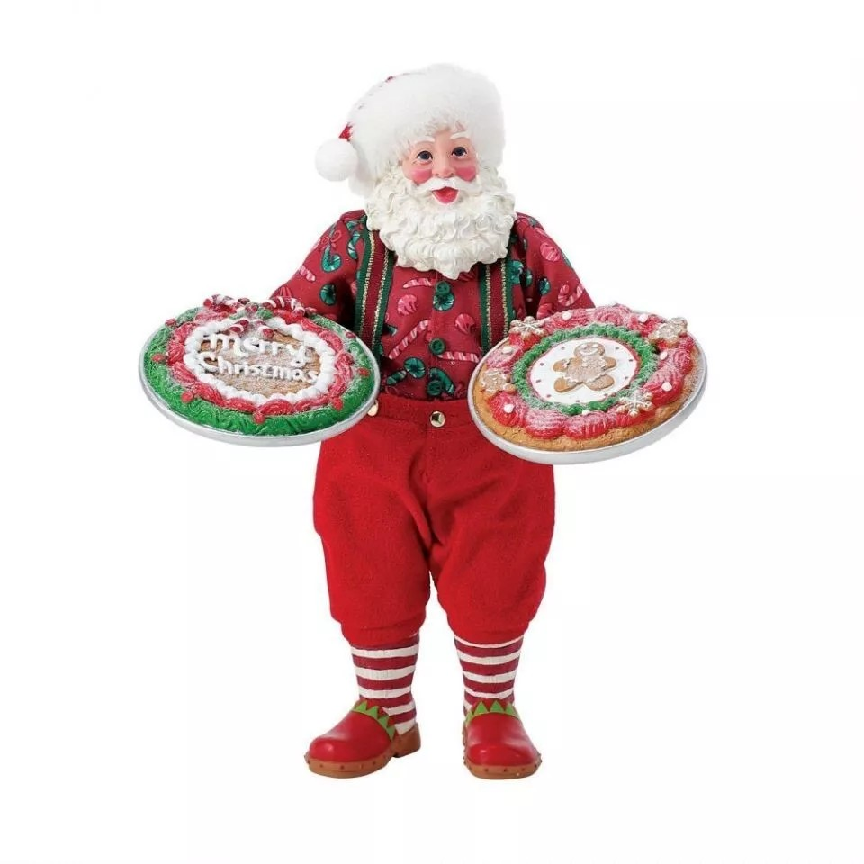 POSSIBLE DREAMS TWO BIG COOKIES SANTA 