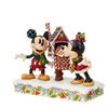 JIM SHORE DISNEY TRADITIONS LETTERS FOR SANTA MICKEY AND MINNIE FIGURE