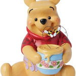 JIM SHORE DISNEY TRADITIONS BEE MY HONEY WINNIE THE POOH MINI FIGURE 