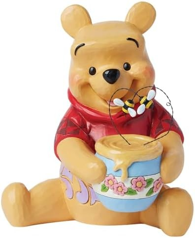 JIM SHORE DISNEY TRADITIONS BEE MY HONEY WINNIE THE POOH MINI FIGURE 